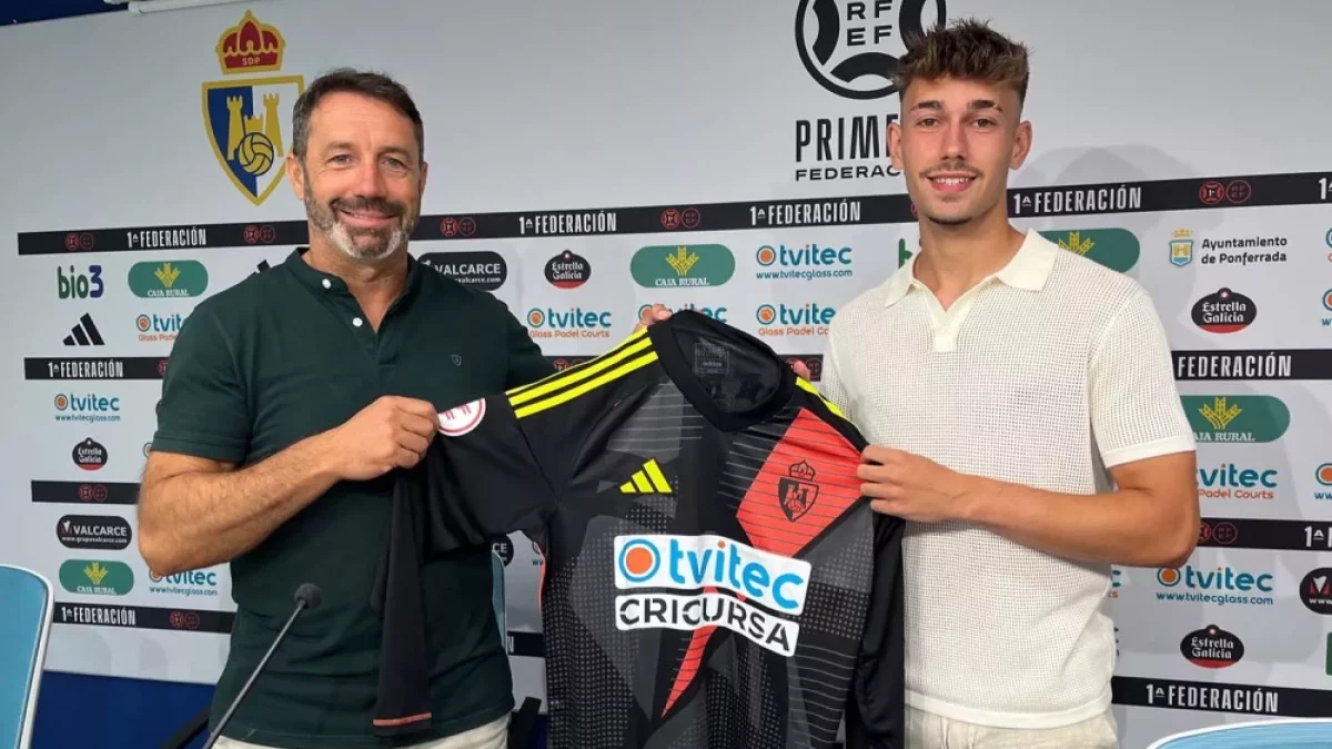 Pablo Barredo, presentado como nuevo jugador de la Deportiva.
