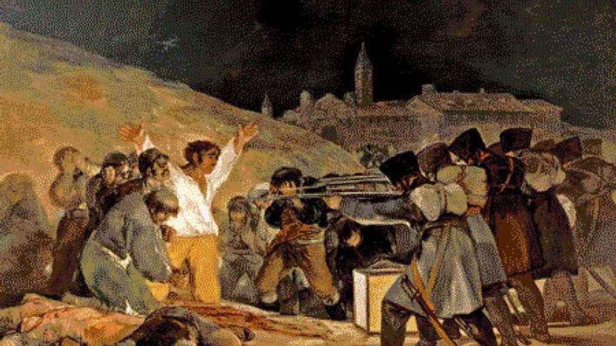 ‘El 3 de mayo’ (2023), homenaje de Ai Weiwei a la obra de Goya, que se verá en el Musac en noviembre. MUSAC / CORTESÍA DEL ARTISTA