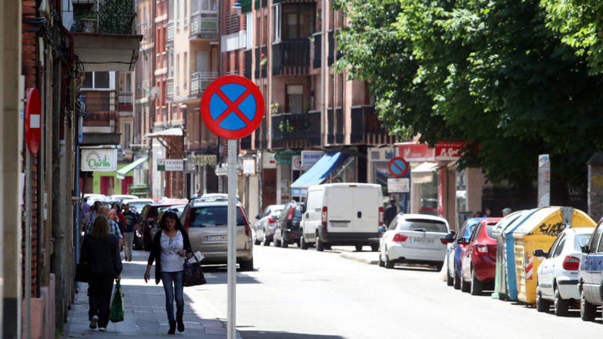 Imagen reciente de la barriada de San Mamés. RAMIRO