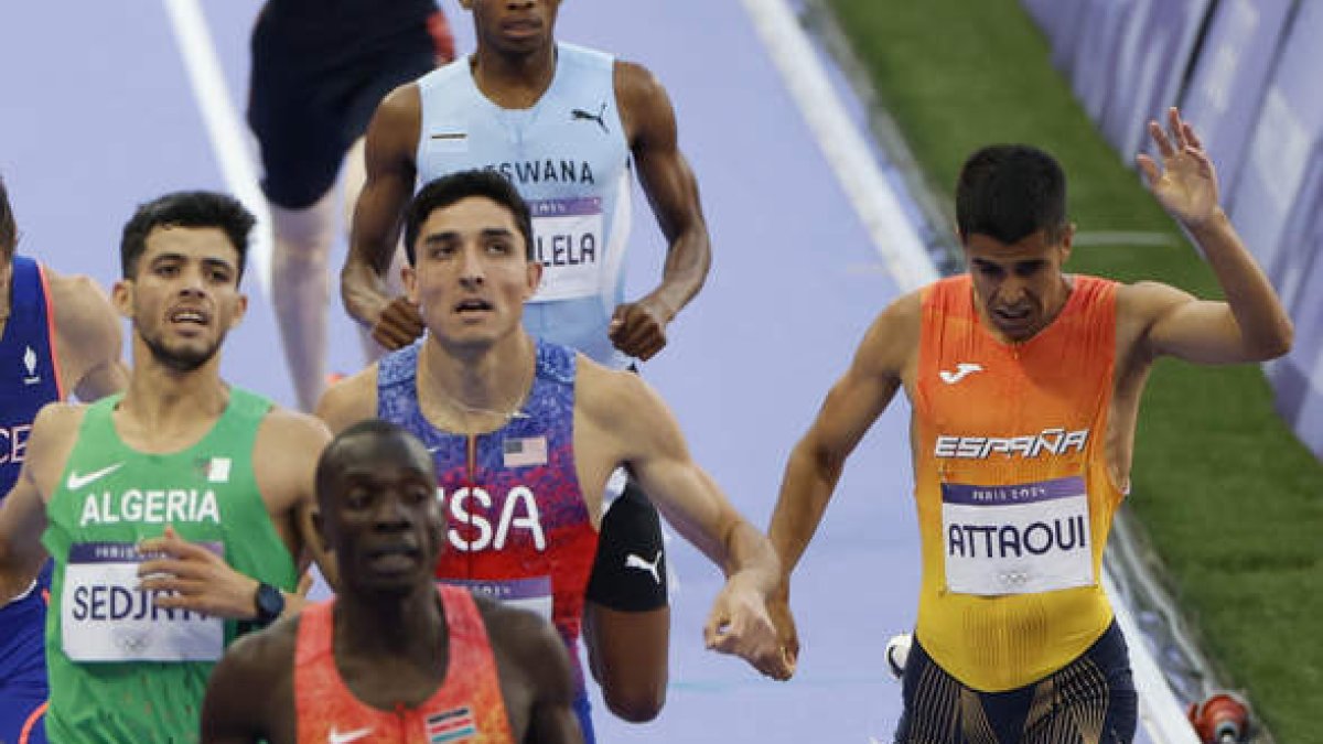 Attaoui, a la derecha. MUÑOZ