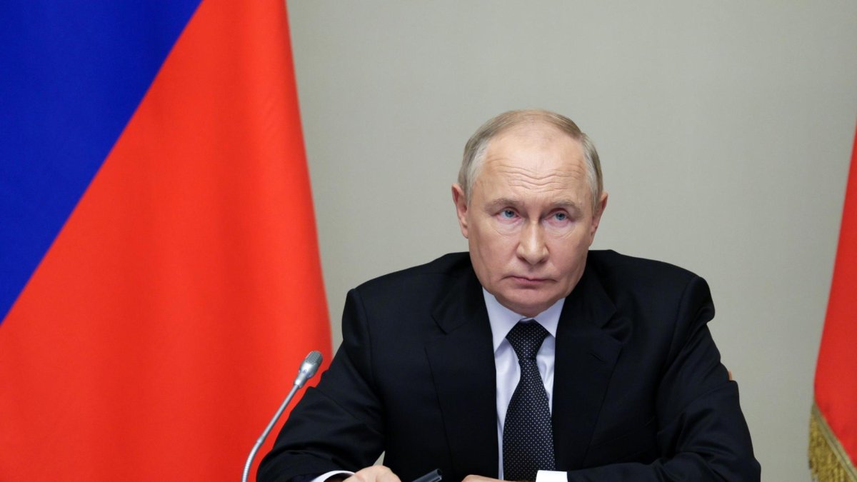 El presidente de Rusia, Vladimir Putin, en Moscú.