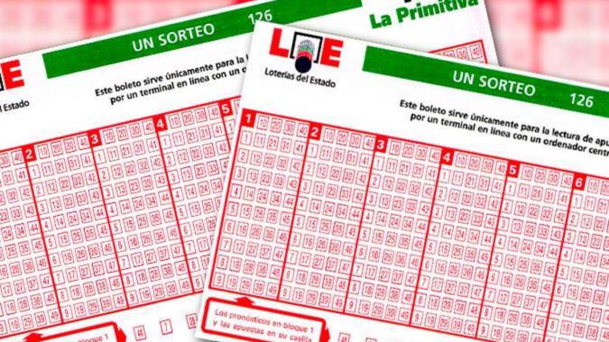Boletos de la Lotería Primitiva.