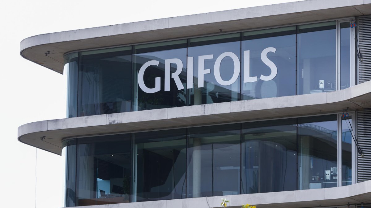 Fotografía de la sede de Grifols en Barcelona. EFE/ Quique García/Archivo