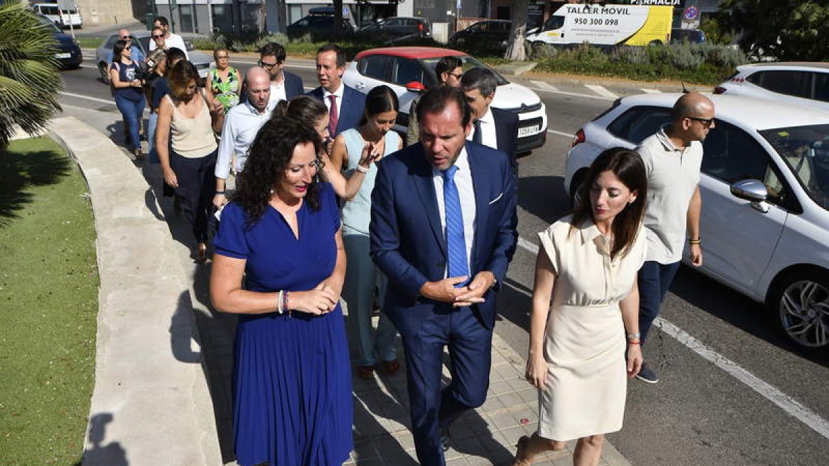 El ministro de Transportes, Óscar Puente. CARLOS BARBA