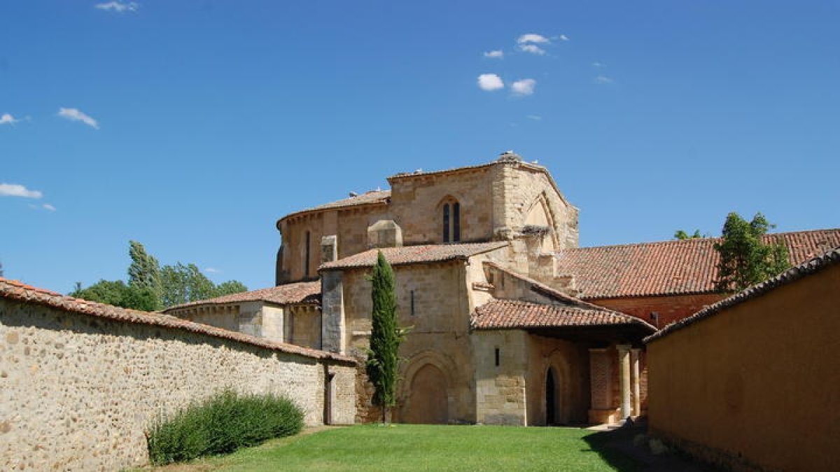El Monasterio de Santa María de Gradefes, donde tiene lugar el espectáculo.