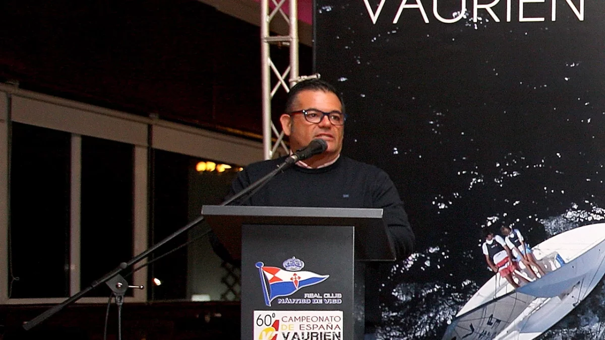 Ángel Puente, vicepresidente de la Federación de Castilla y León de Vela.