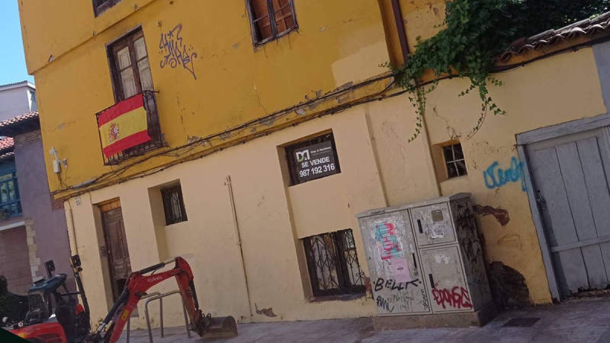 Una de las áreas ocupadas, en imagen tomada en las últimas horas.  DL