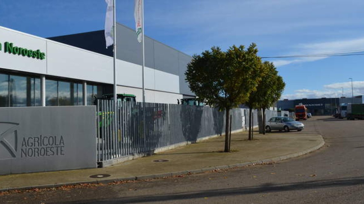 Instalaciones del polígono industrial de Santa María del Páramo, en una imagen de archivo.  MEDINA