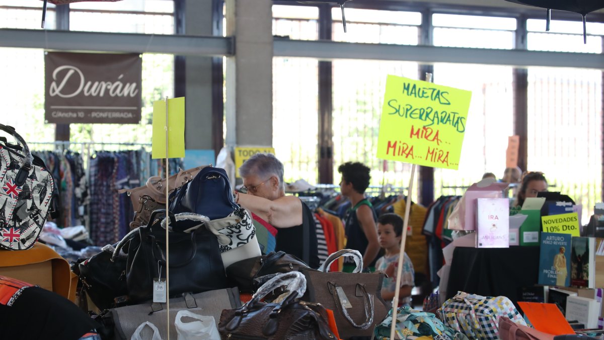 Feria de las Rebajas de Ponferrada.