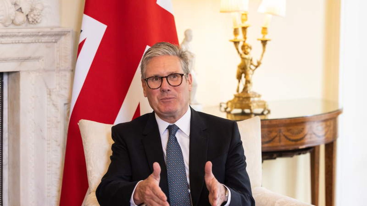 El primer ministro británico Keir Starmer.