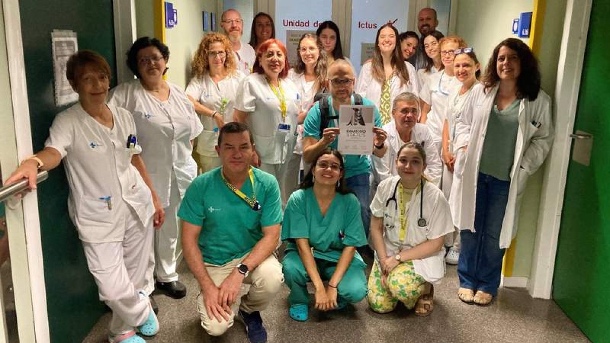 Personal de la Unidad del Ictus del Hospital de León. CAULE