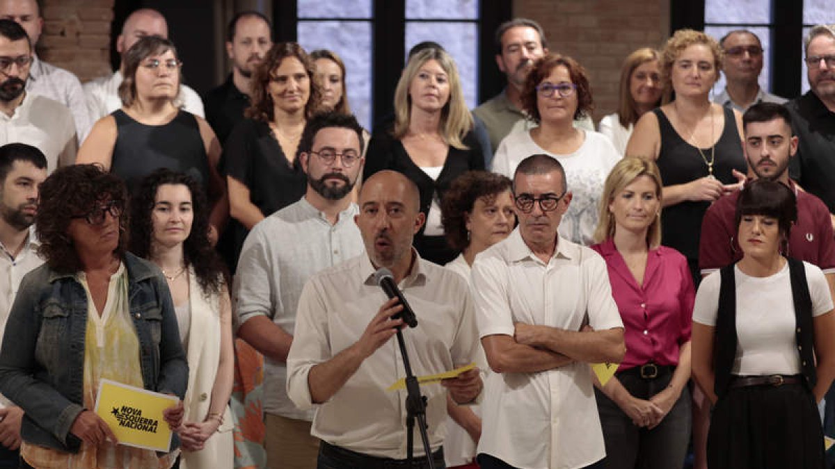 Presentación de la candidatura Nova Esquerra.  TONI ALBIR