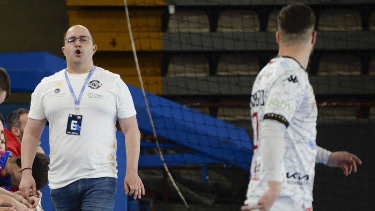 Dani Gordo confía en sacar un buen resultado para la vuelta en León. DL