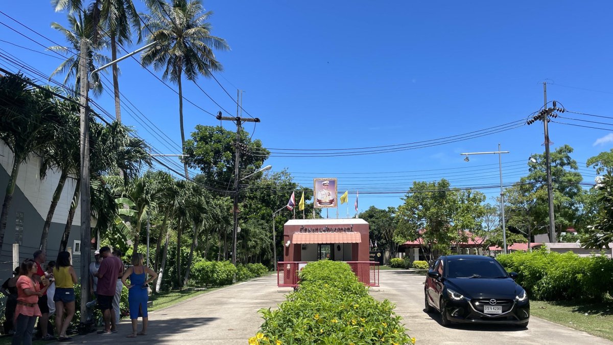 Entrada de la prisión de Samui, donde Daniel Sancho ha estado a la espera de condena.