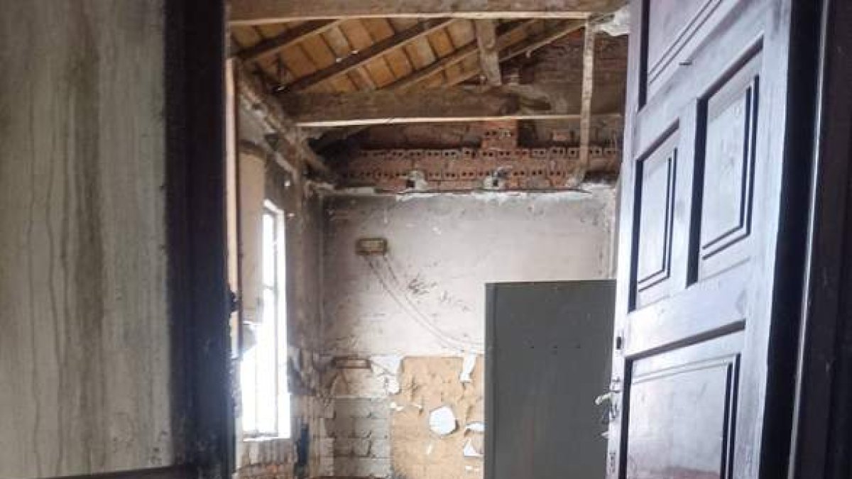 Estado de las instalaciones que usan los voluntarios de Protección Civil en San Andrés. DL