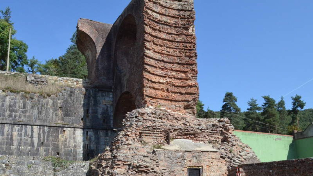 Imagen de la Ferrería de San Blas de Sabero. CASTRO
