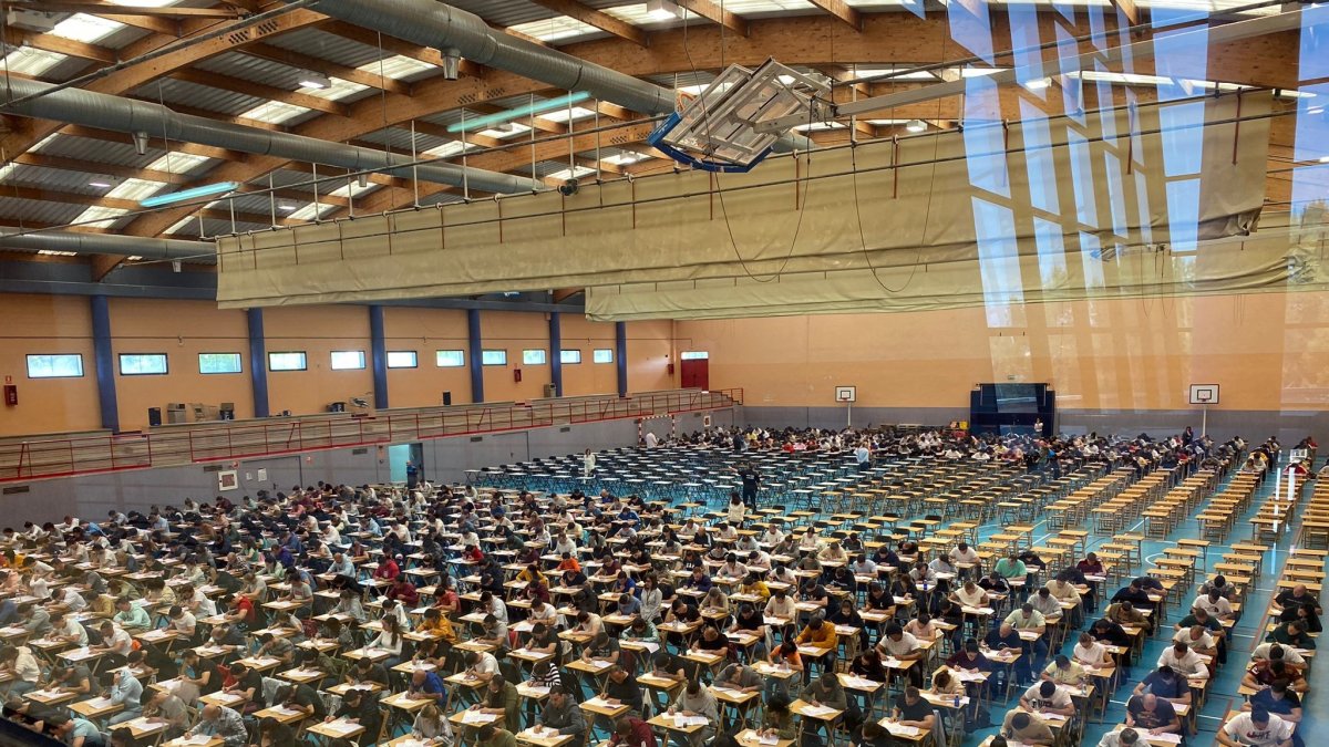 Oposiciones a policía, en una imagen de archivo.