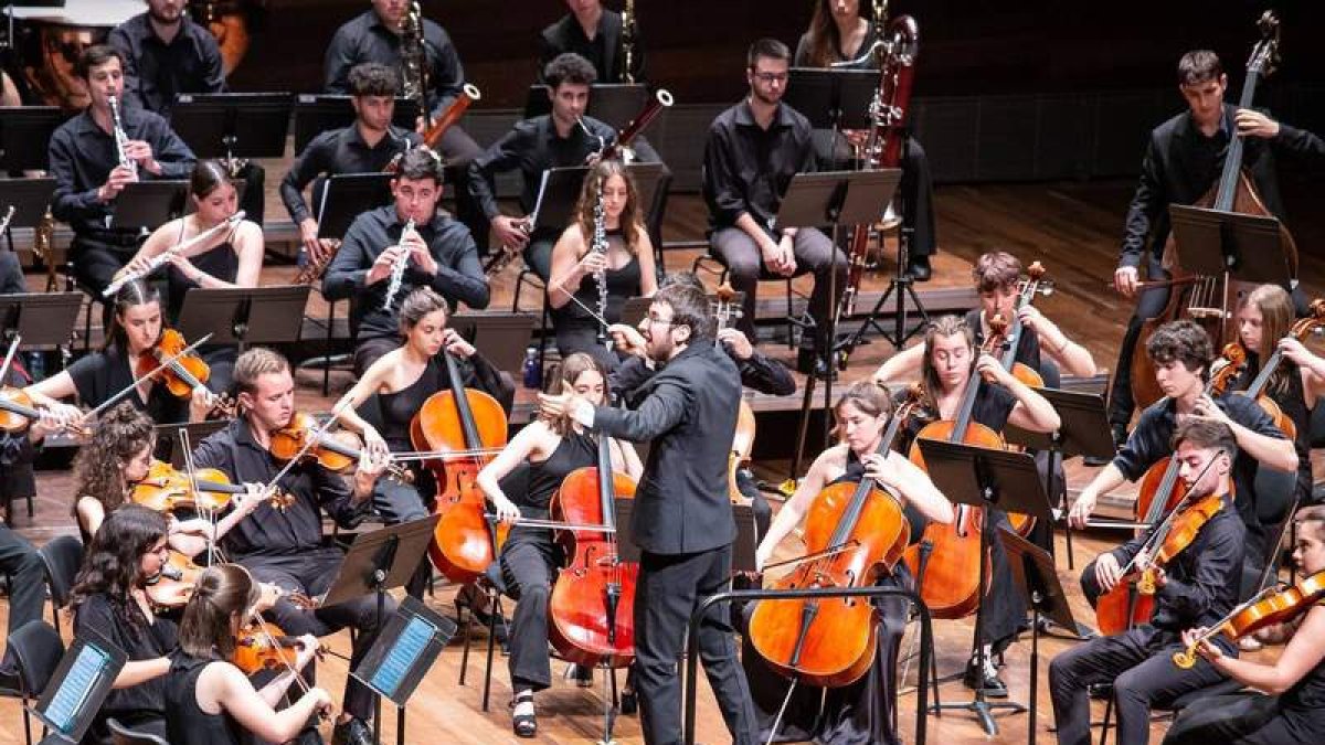 La Joven Orquesta Leonesa.