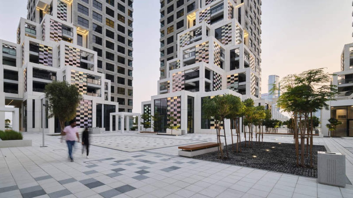 Parte baja del complejo.  mvrdv-jon wallis