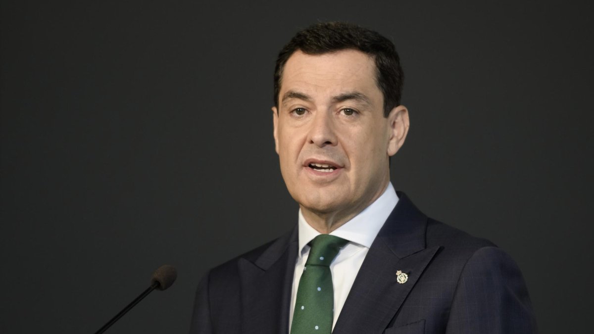 El presidente de la Junta de Andalucía, Juanma Moreno en una imagen de archivo. EFE/ Raúl Caro.