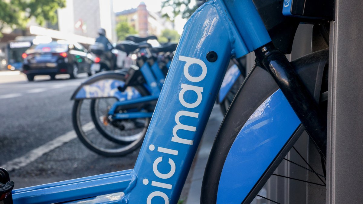 Imagen del servicio de alquiler de bicis eléctricas de Madrid