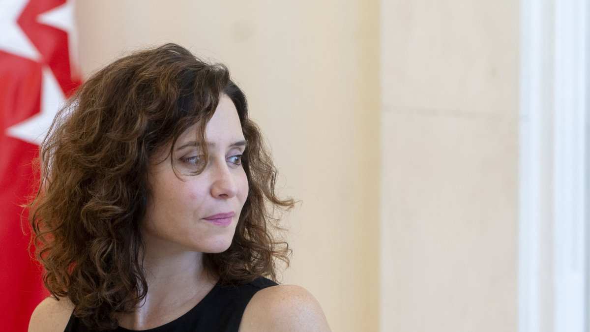La presidenta de la Comunidad de Madrid, Isabel Díaz Ayuso.