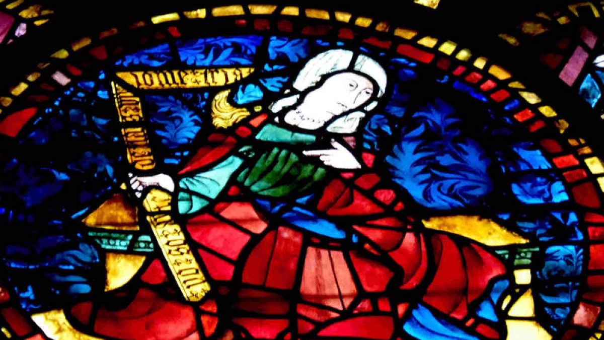 Vidriera de la Catedral de León.  DL
