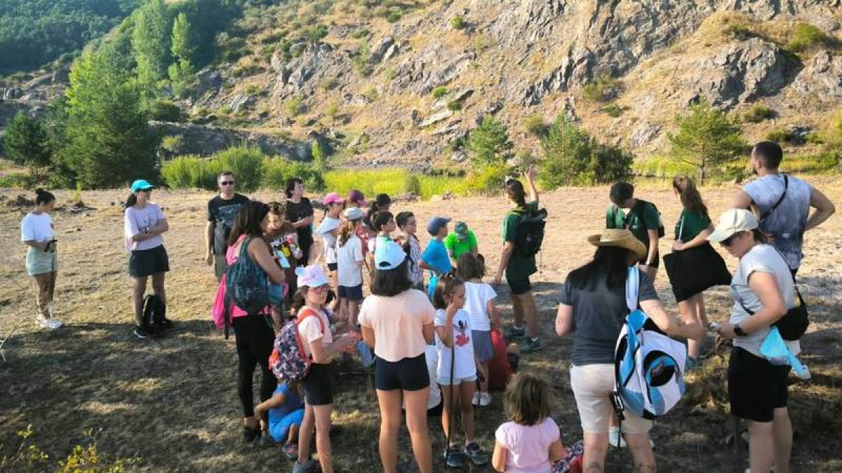 Una actividad de una de las becas Ralbar