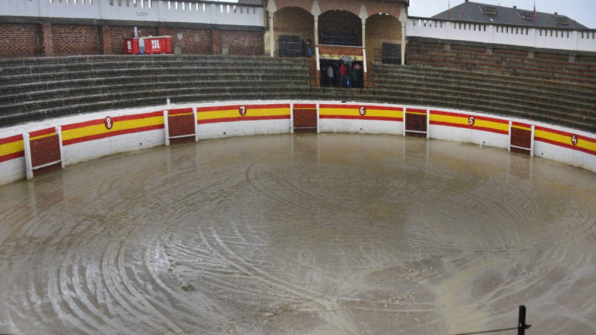 La plaza de toros de Sahagún