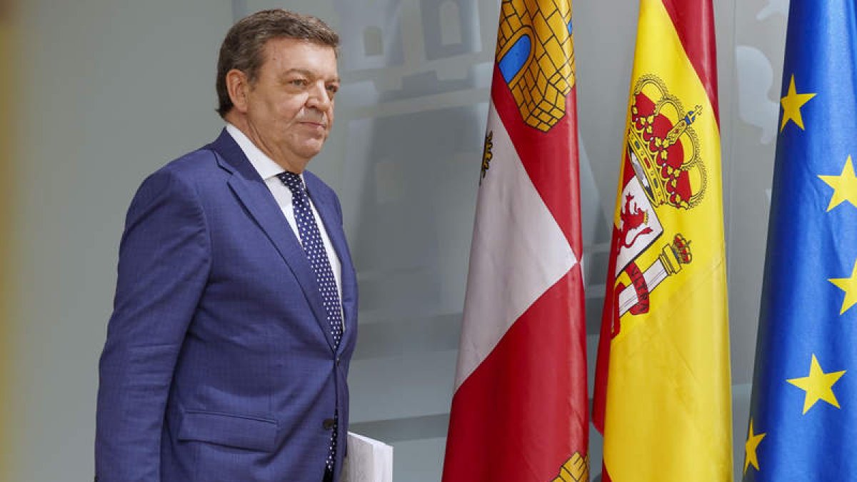 El consejero de la Presidencia, Luis Miguel González Gago. NACHO GALLEGO