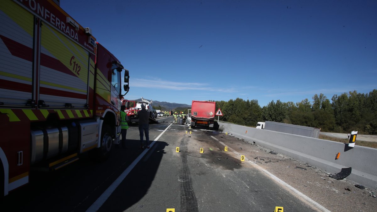 El accidente ha causado tres heridos