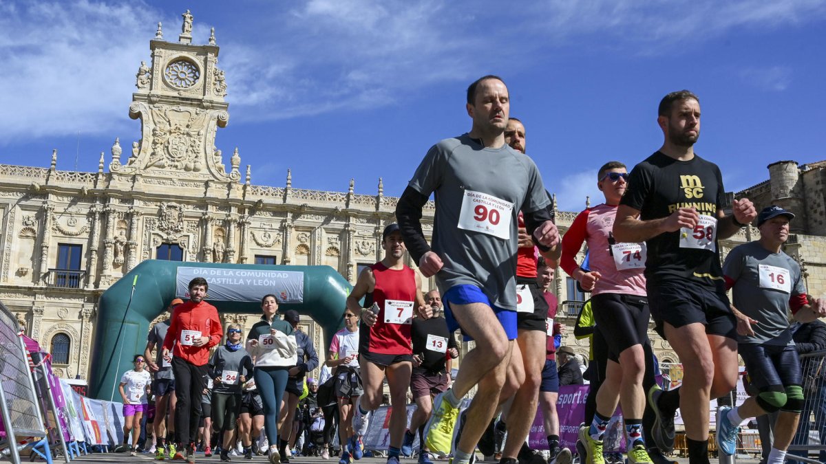 Carrera en favor de afectados por ELA en una foto de archivo.