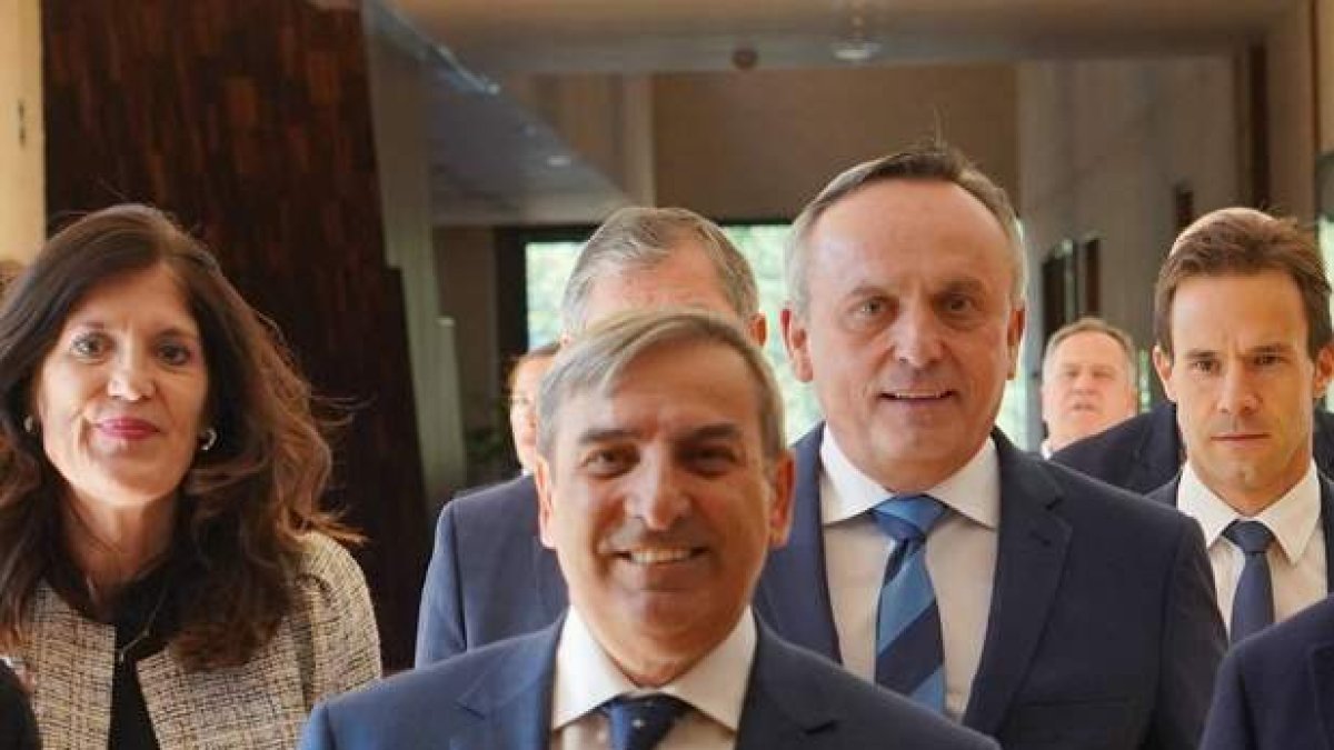 El consejero de Movilidad, José Luis Sanz Merino.  MIRIAM CHACÓN