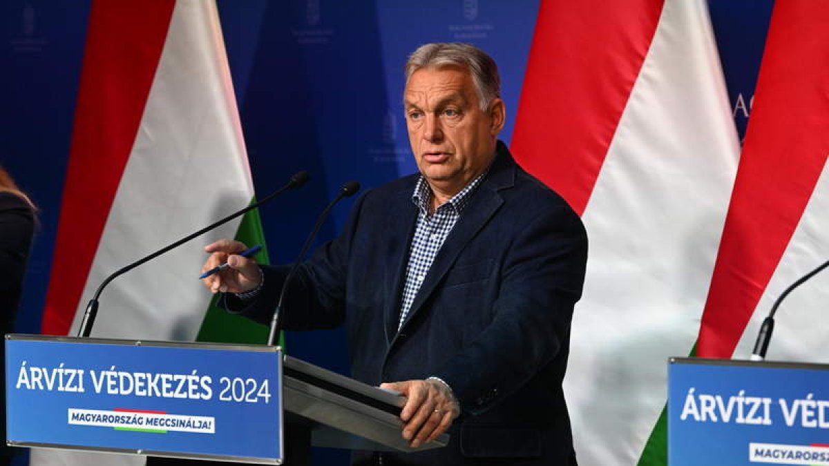 El primer ministro de Hungría, Víktor Orban.  SZILARD KOSZTICSAK