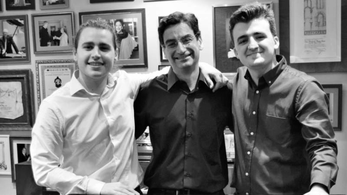 Los integrantes del Trío León. DL