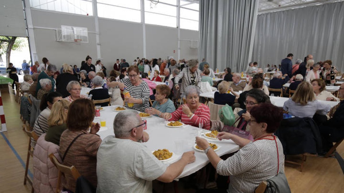 Paella organizada por Alzhéimer León.