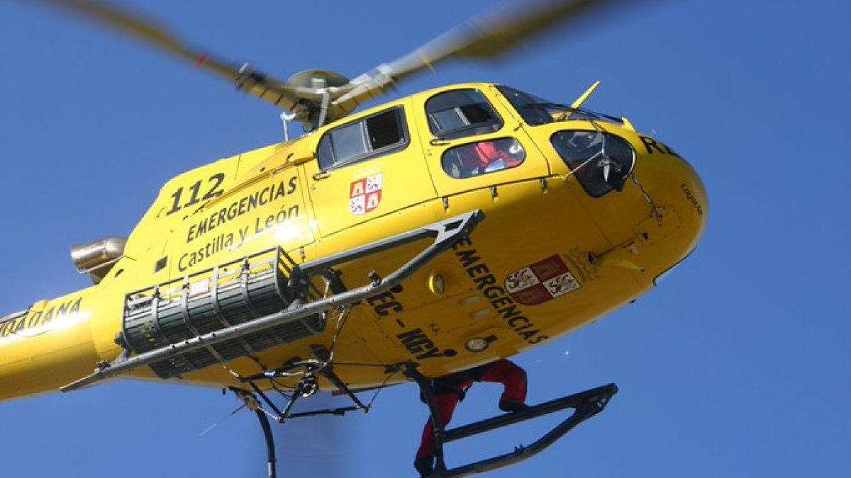 Helicóptero del 112