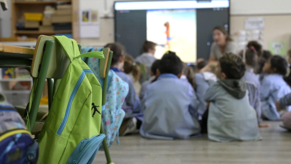 Fotografía de archivo del interior de un aula en un colegio de A Coruña. EFE/Moncho Fuentes