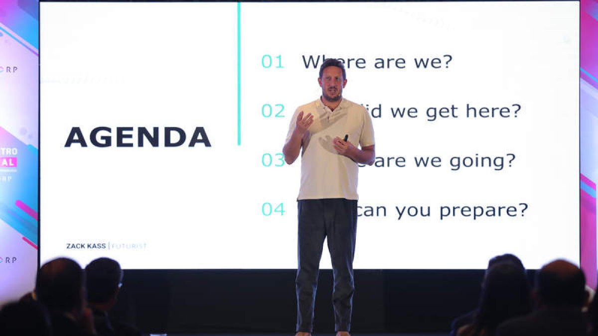 Un evento sobre datos de inteligencia artificial. efe