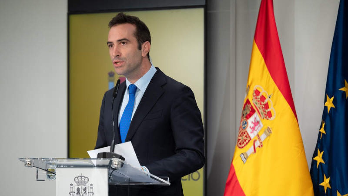 El ministro de Economía, Carlos Cuerpo. FERNANDO VILLAR