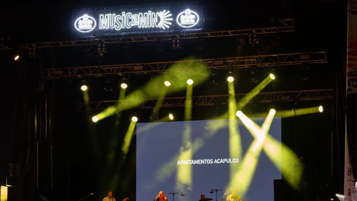 Apartamentos Acapulco durante una edición anterior del Festival Musicamino.