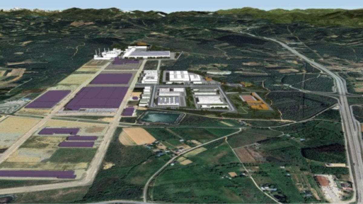 Recreación virtual del resultado del proyecto de ampliación de El Bayo.