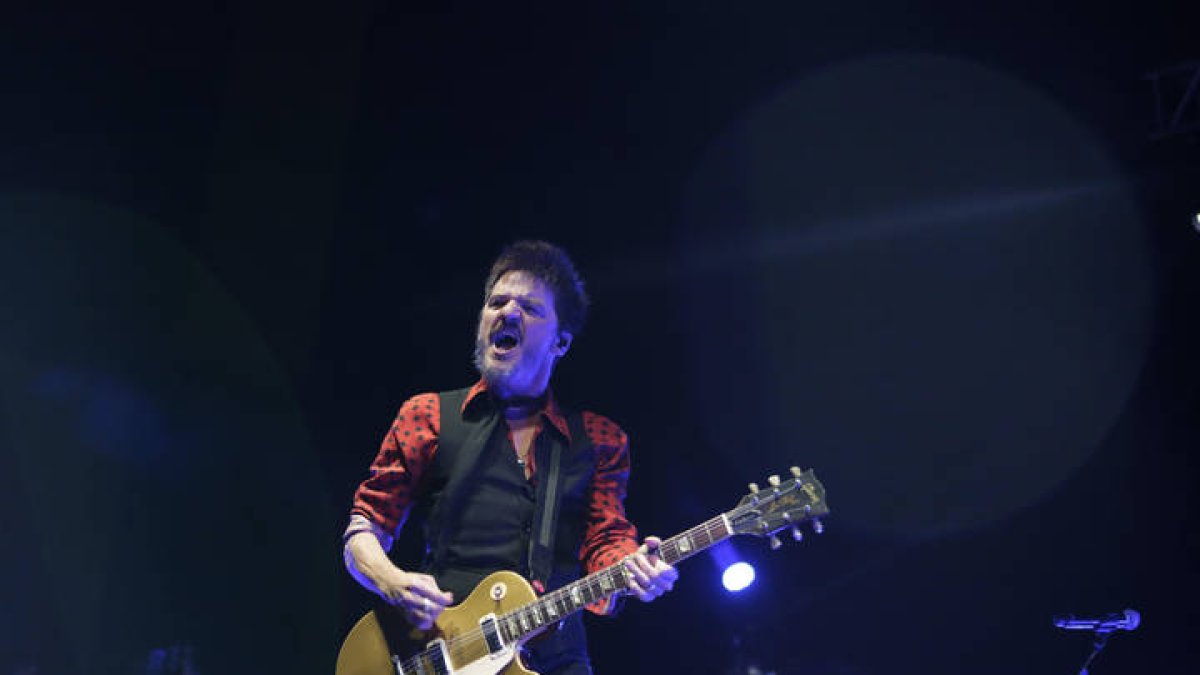 Concierto Coque Malla, en un concierto en León.