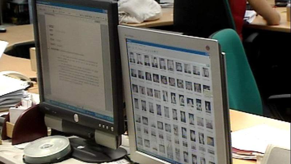 Imágenes incautadas sobre pornografía infantil