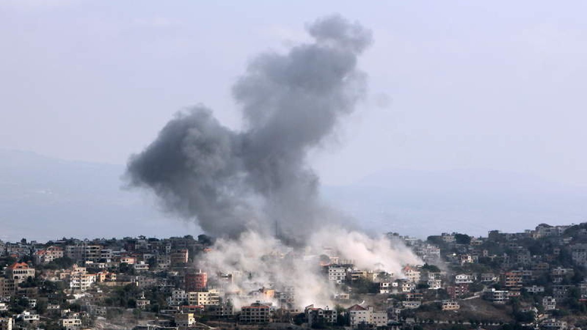 Israel atacó ayer localidades del sur de Líbano.