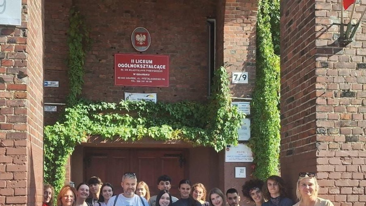 Imagen facilitada por el instituto ponferradino del intercambio.