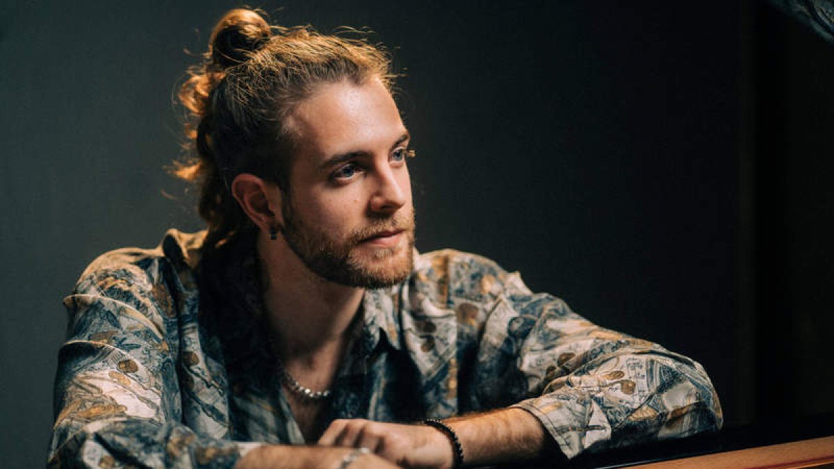 El pianista Andrés Barrios.  DIEGO GARCÍA MÁRQUEZ