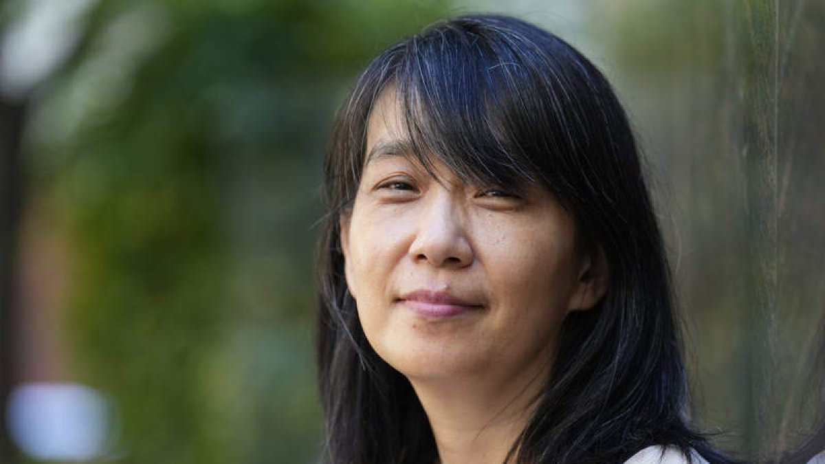 Fotografía de archivo, de 2023, de la surcoreana Han Kang, ganadora del Premio Nobel de Literatura 2024. ALEJANDRO GARCÍA