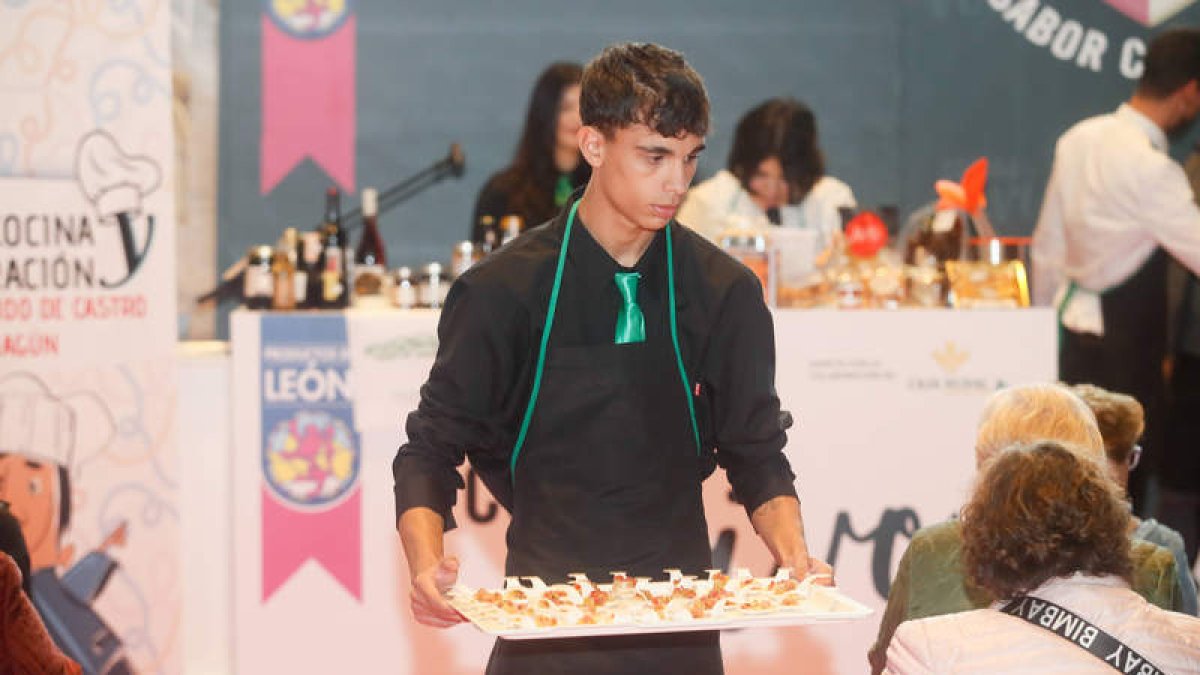 Un alumno del Fernando Castro de Sahagún . ÁNGELOPEZ