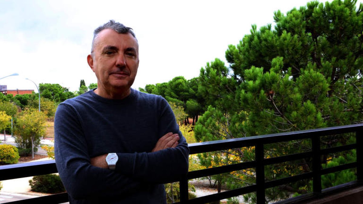 Manuel Vilas, esta semana, en Madrid.